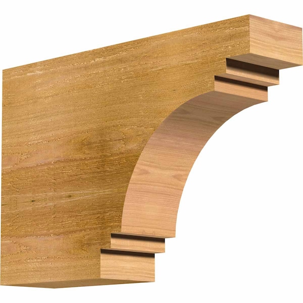 Ekena Millwork Pescadero Rough Sawn Rafter Tail, Western Red Cedar, 4"W x 12"H x 18"L RFT04X12X18PEC00RWR - main